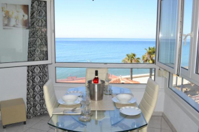 Beach front studio apartment on Torrox Costa